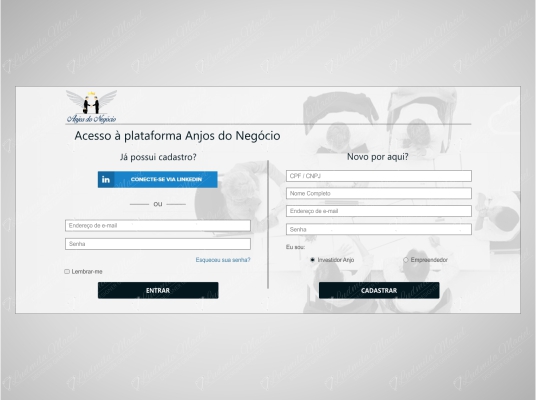 Anjos do Negócio Login